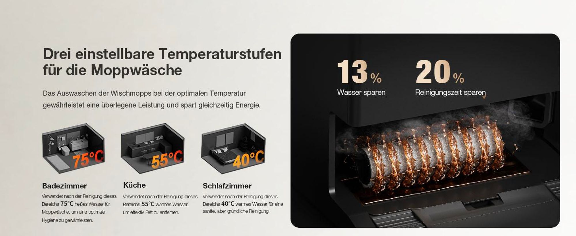 ECOVACS DEEBOT X9 PRO Omni Staubsauger Roboter mit Wischfunktion, 16.600 Pa, OZMO Roller, All-in-One Omni Station, YIKO-GPT Saugroboter, Schwarz