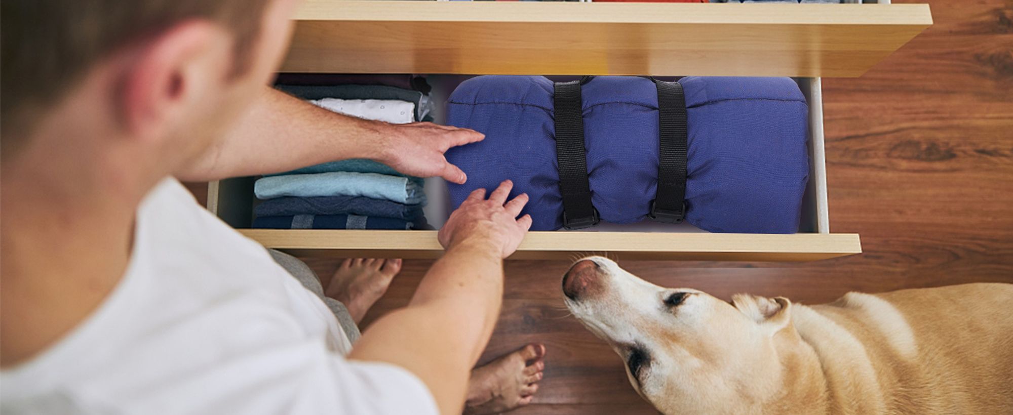 Hundedecke Waschbares, Hundematte Komfort und Weiches Wasserdichtes Hundebett, Hundekissen für Reise Camping Outdoor,110x68 cm