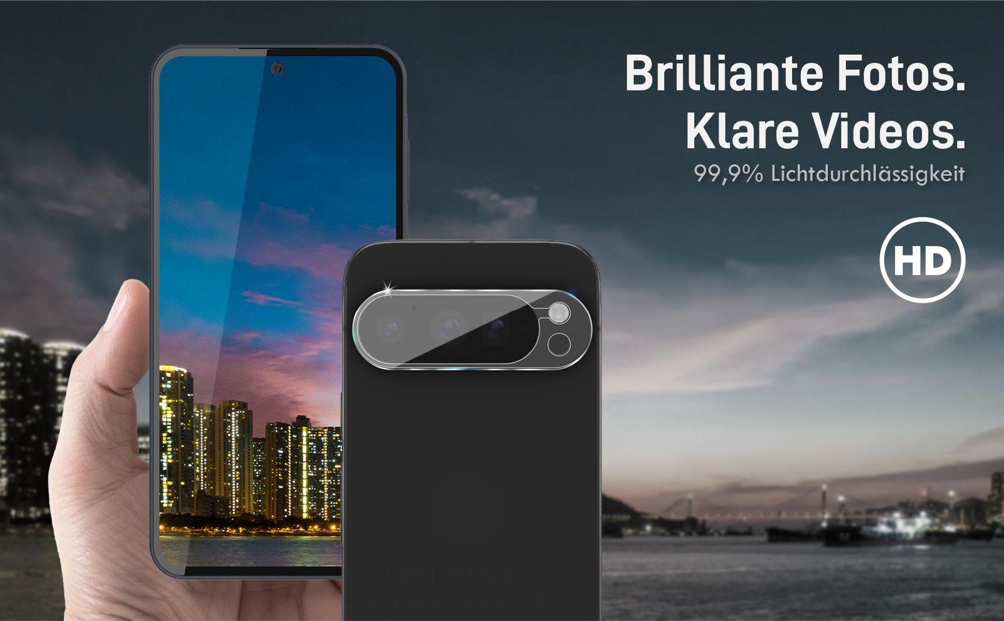 Brilliante Bildqualität mit dem Google Pixel 9 Pro XL dank 99,9% Lichtdurchlässigkeit