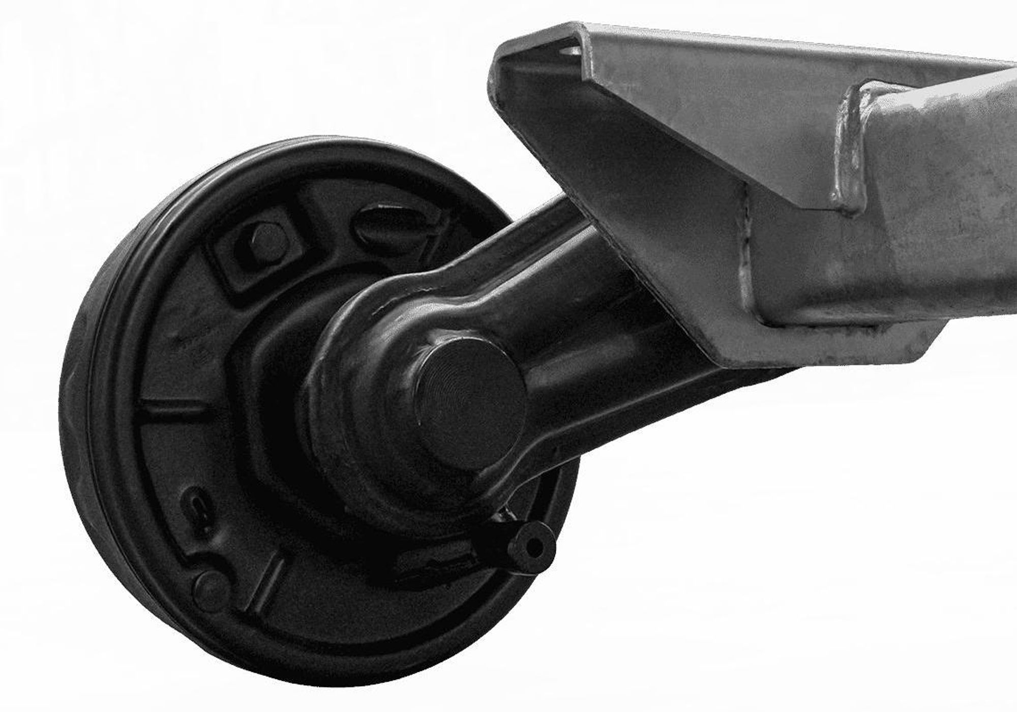 KNOTT gebremste Achse 1350 kg, 1450 mm Lochabstand für Bootsanhänger