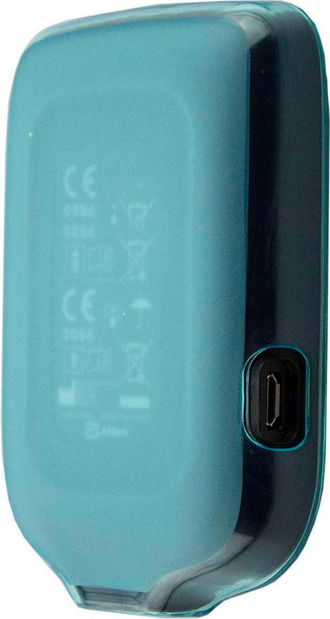 caseroxx Schutz-Hülle TPU-Hülle kompatibel mit Freestyle Libre 1 / 2 /  3 / Insulinix / 14 Day, Gummi Handy Tasche hellblau  Bild 5