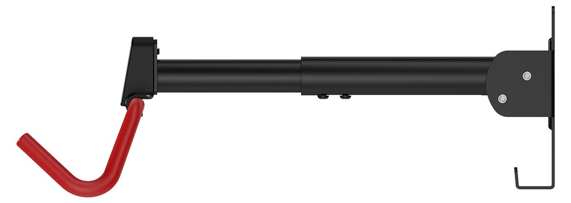 3x Maclean Fahrradhalterung / Wandhalterung horizontal Stahl max. Belastbarkeit 30 kg Winkelverstellbar MC-172