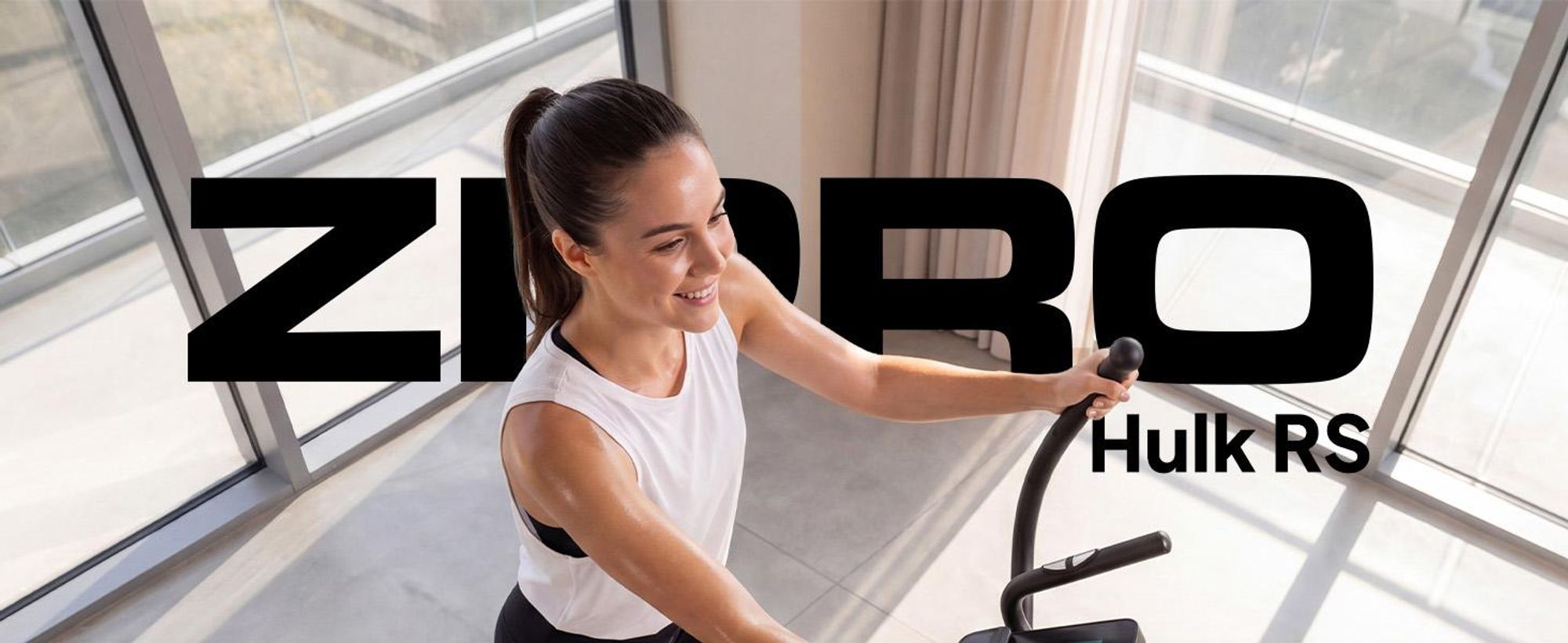 Zipro Hulk Vélo elliptique magnétique pour la maison jusqu'à 150 kg - 8 niveaux de résistance Vélo elliptique avec ordinateur mesure le pouls