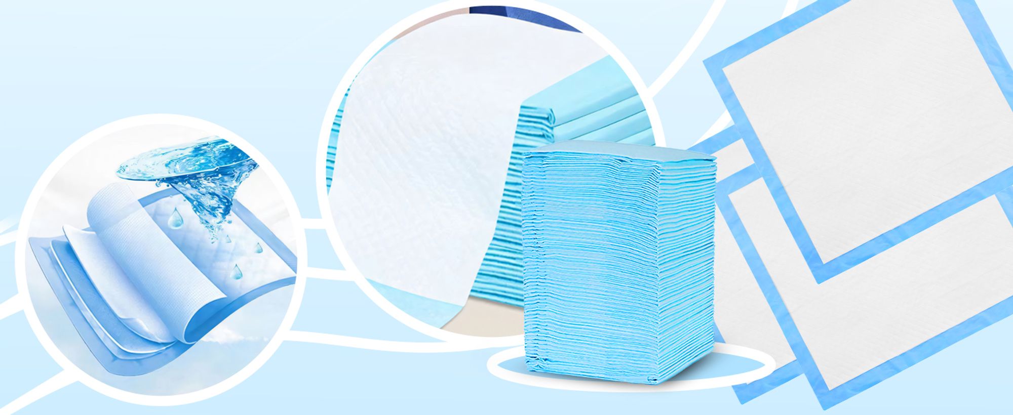 Trainingsunterlagen für Hunde und Welpen, 100er Hygienisch Hygieneunterlagen, Toilettenmatte, Welpenunterlagen, Ultra saugfähige Pads, 60x60 cm Retoo