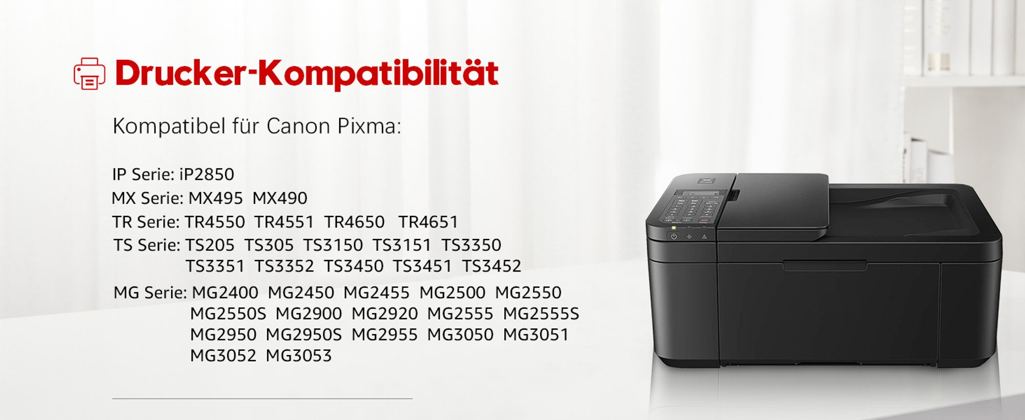 2er 545XL Druckerpatronen CL-546 XL Ersatz für Canon PG-545 XL PIXMA TS3150 MG2550S TR4550 TS3350 MG2950 MG2450 MX495 MG3053