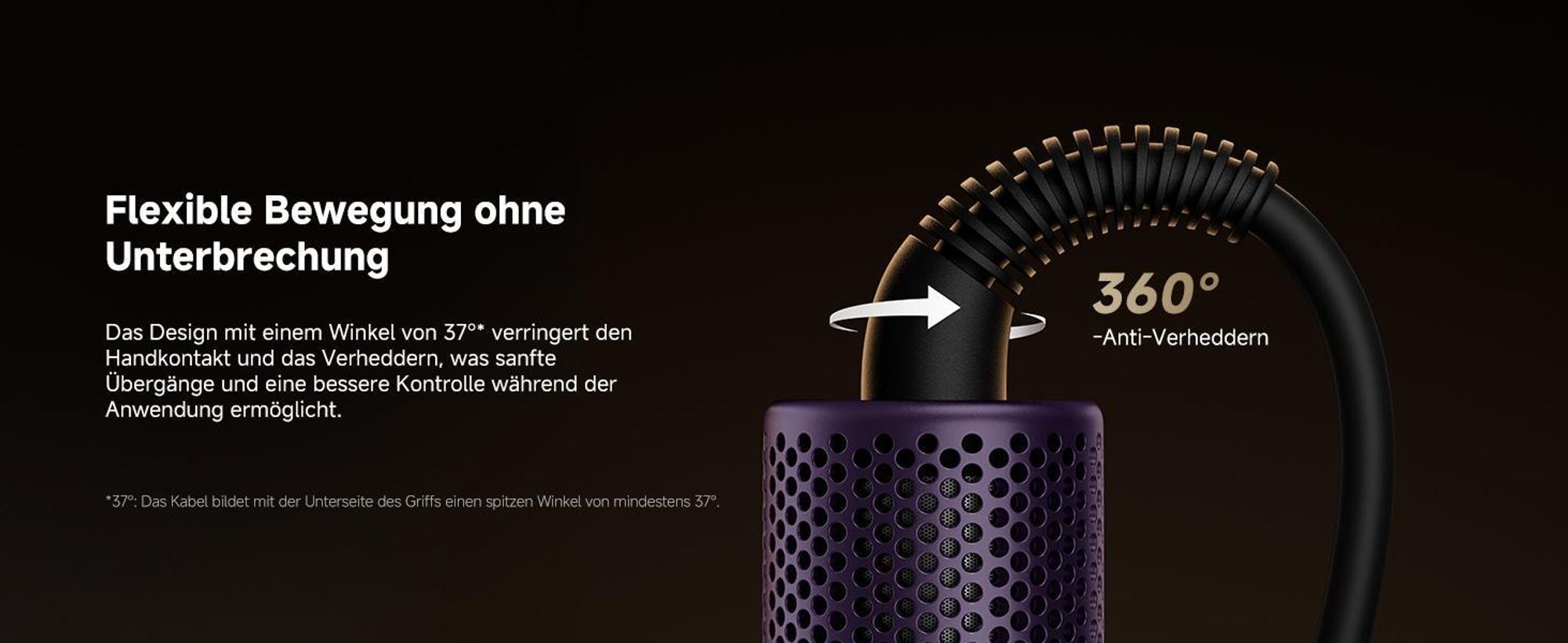 Dreame AirStyle Pro,7in1-Multistyler,Schnelltrocknend,2 Lockenaufsätze,Volumen für das Haar,glättende Bürste,Kräusel-Reduzierung,2026Neue Version,Lila