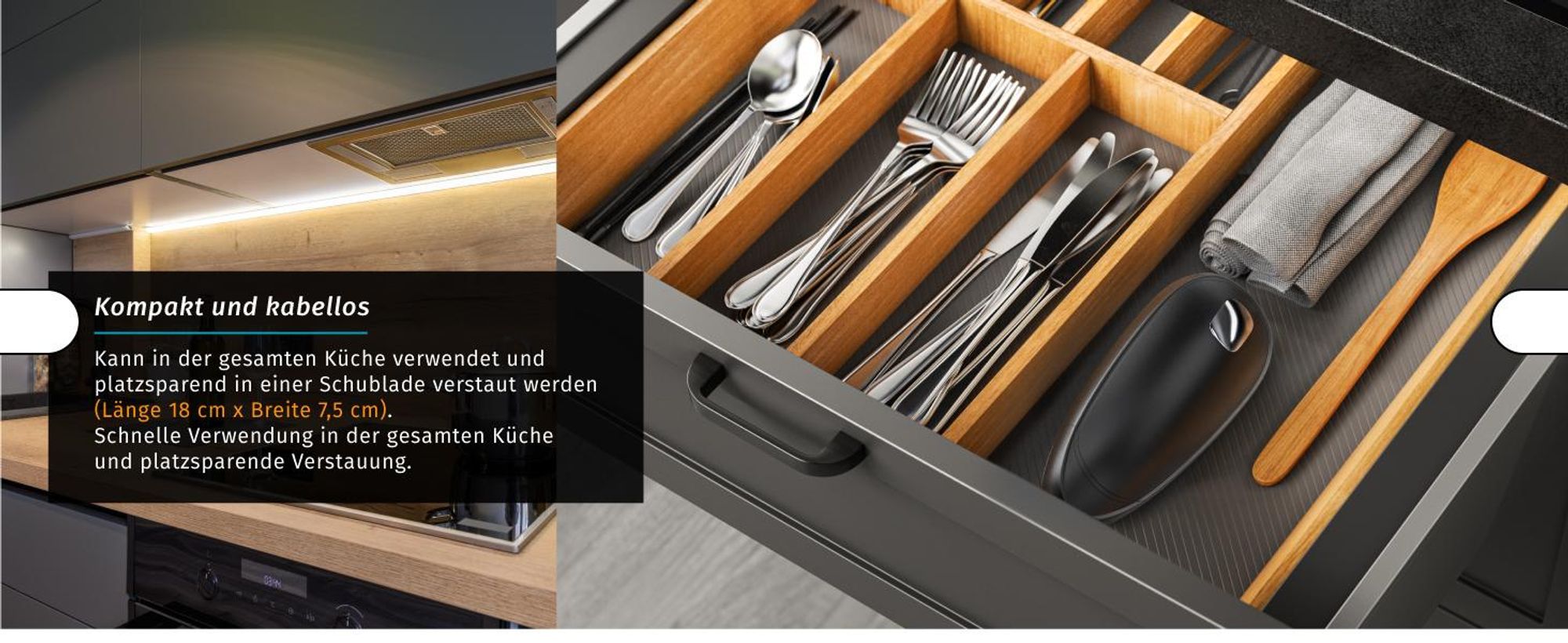 Arendo Elektrischer Dosenöffner, Deckelöffner, Büchsenöffner für alle Dosengrößen, automatische 360° Drehung, Öffnung ohne scharfe Kanten, Automatikstopp
