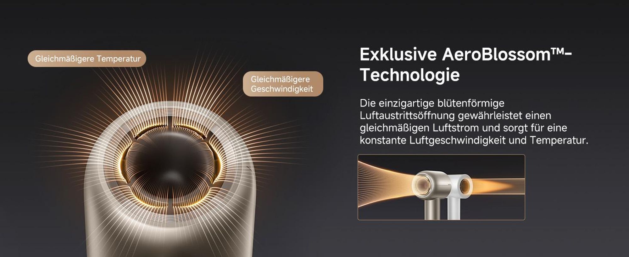 MOVA SHINE 10 Profi Ionen-Haartrockner, Hair Dryer mit 110.000 U/min Motor, leiser Schnellföhn, Warm- & Kaltluft, Plasma-Technologie, kompakt für Reis