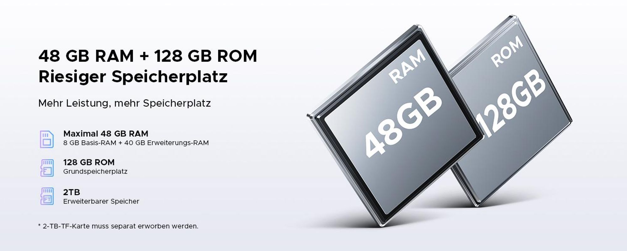 POCKAM P12 Tablet Android 16, 48GB(8+40) RAM + 128GB ROM(2TB TF) Tablet 12 Zoll mit Stift, Tastatur, Maus, 90Hz/8800mAh/Gemini AI/Widevine L1