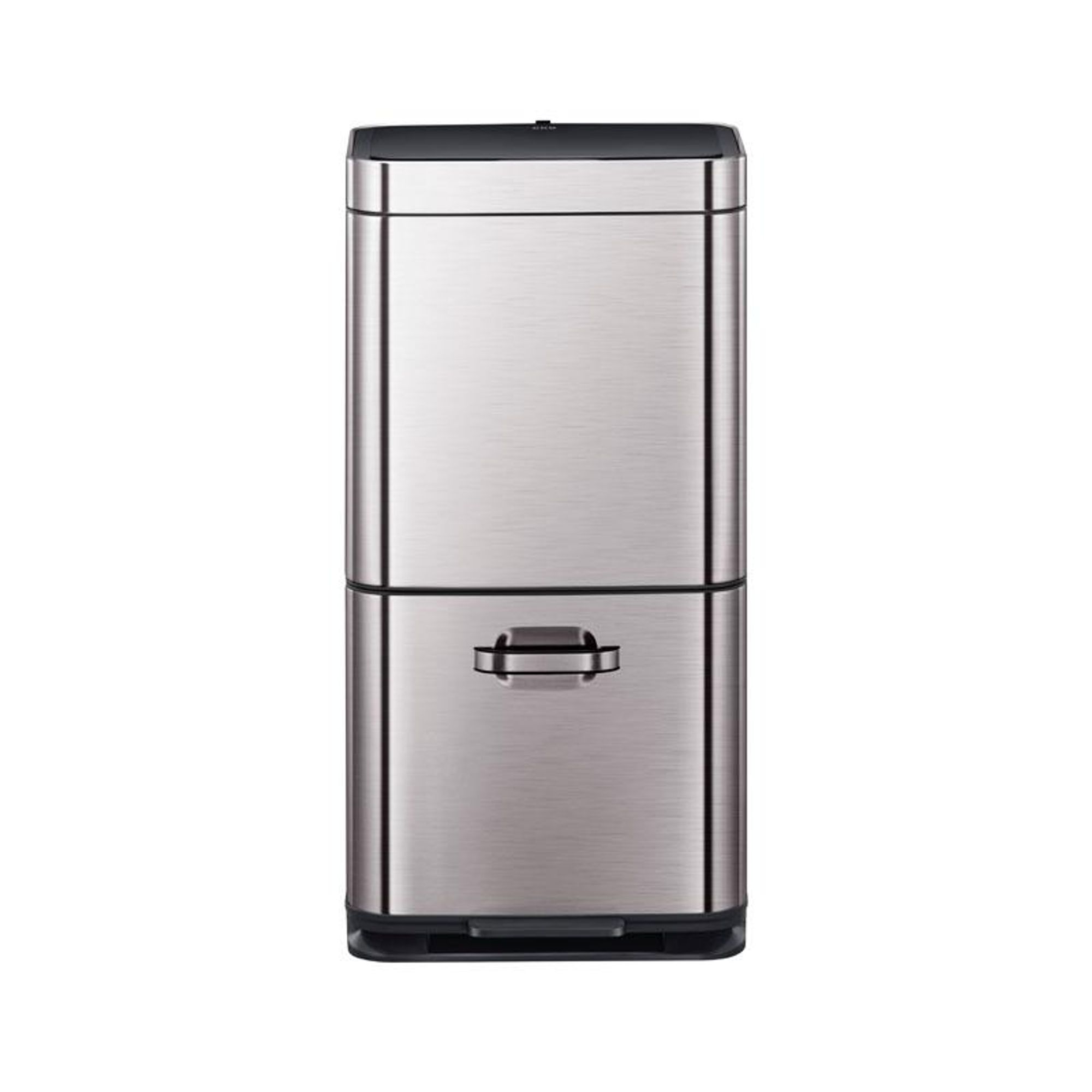 EKO - Himalaya Recycler Sensor Bin 35+25 liter - Stainless steel Plastic - Grau, Matt Edelstahl