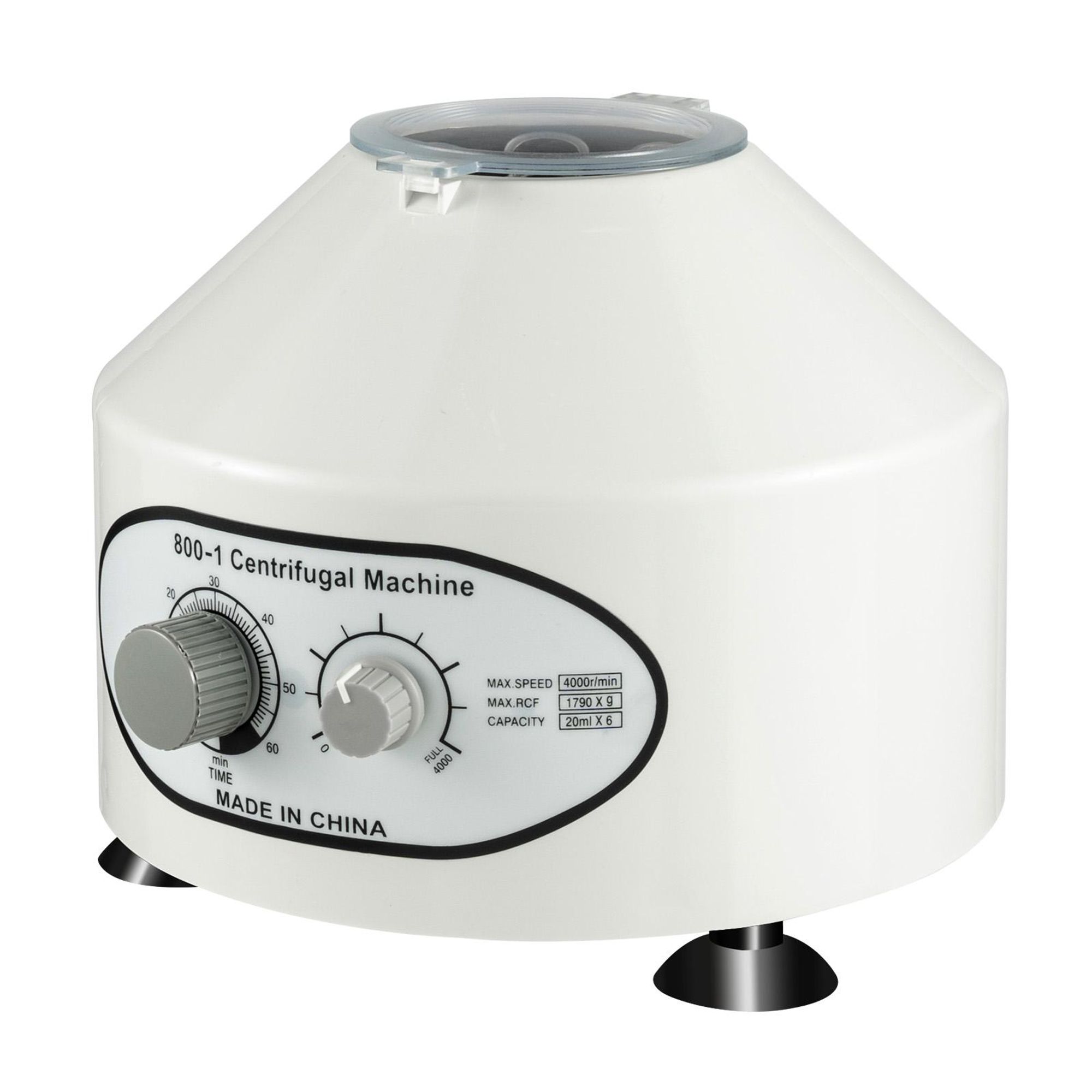 Zentrifugenmaschine 4000 U/min, Laborzentrifugenmaschine mit 120 ml Fassungsvermögen zur Serumplasmatrennung