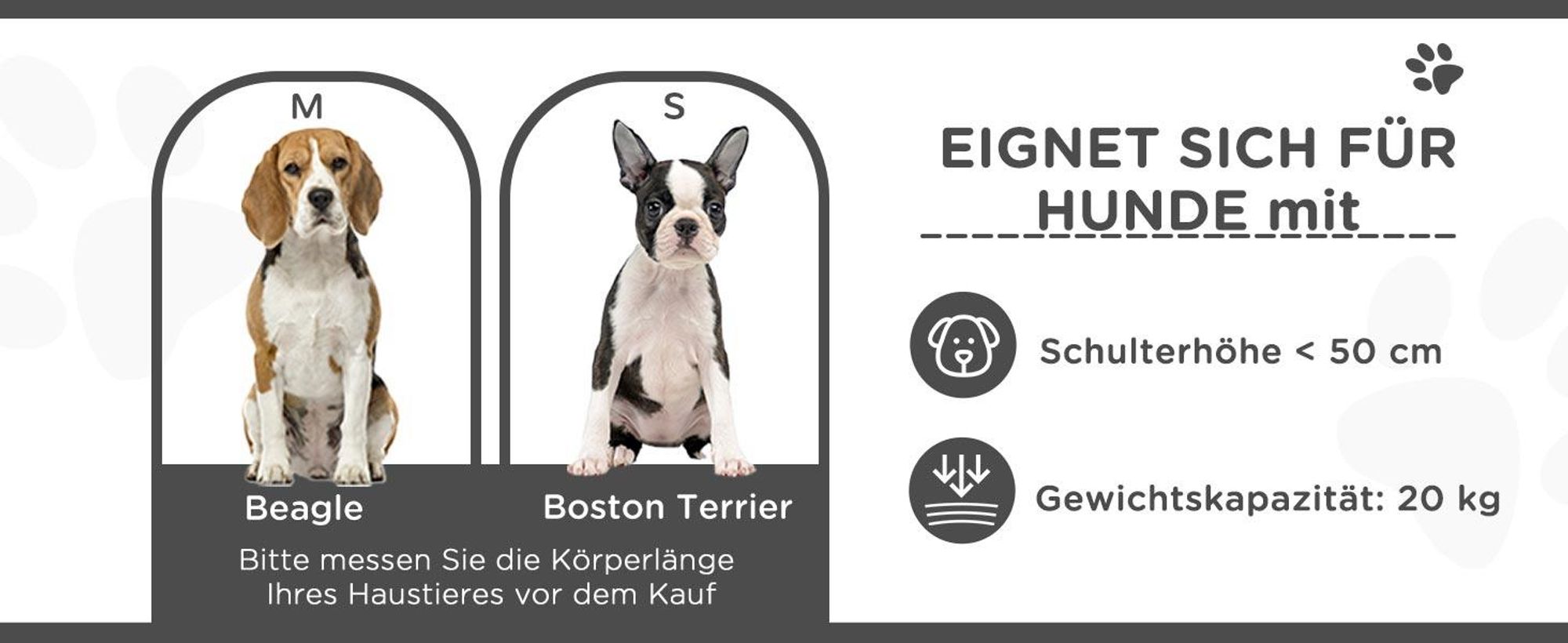 PawHut Hundewagen, Hundetrolley mit Kissen, faltbarer Hundebuggy, Katzenbuggy