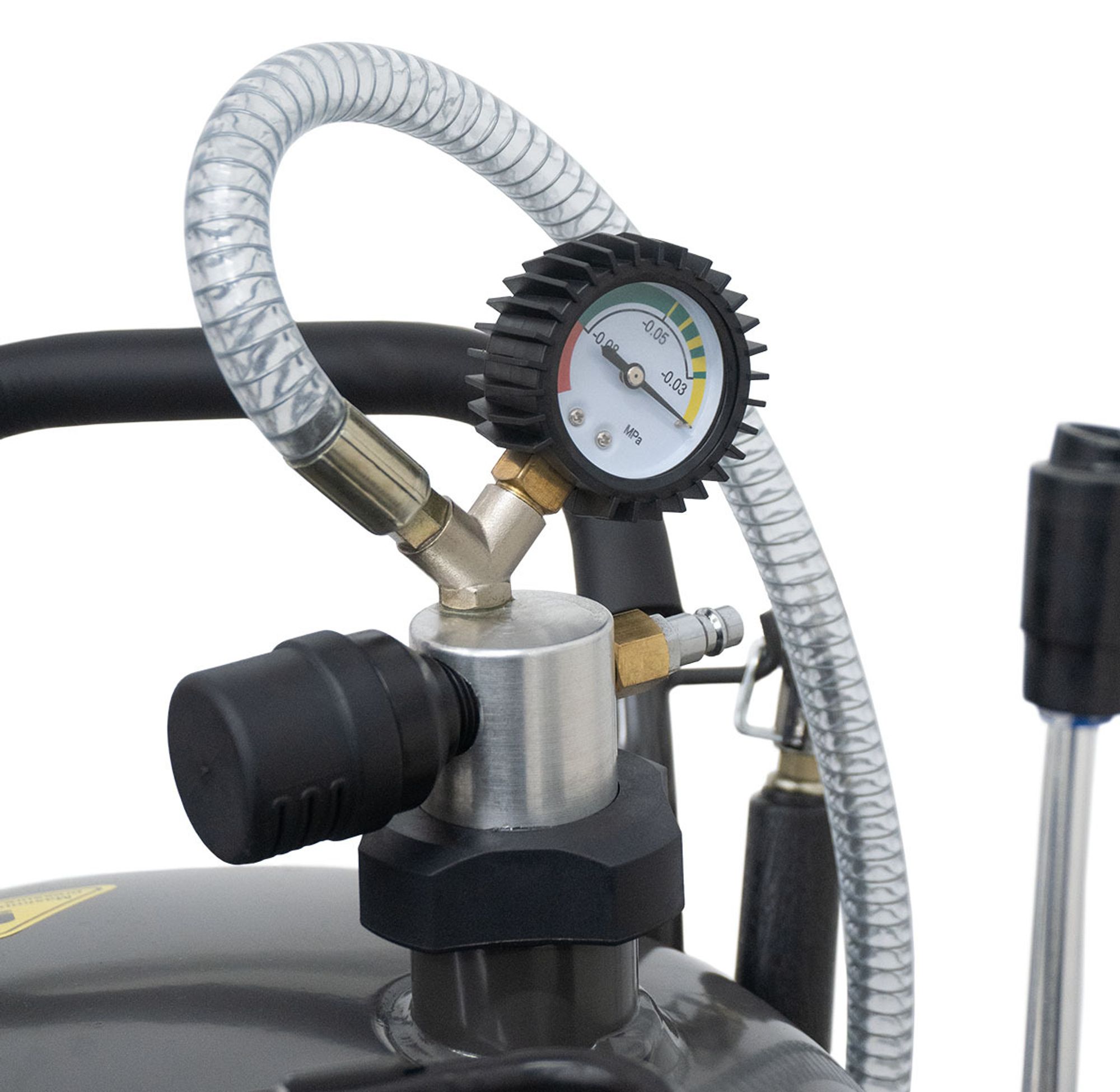 Weber Ölauffangbehälter mit Absaugfunktion 85 l Werkzeughalter und praktischer Füllstandsanzeige Ölablassgerät Ölauffangbehälter Ölwechsel Weber Tank