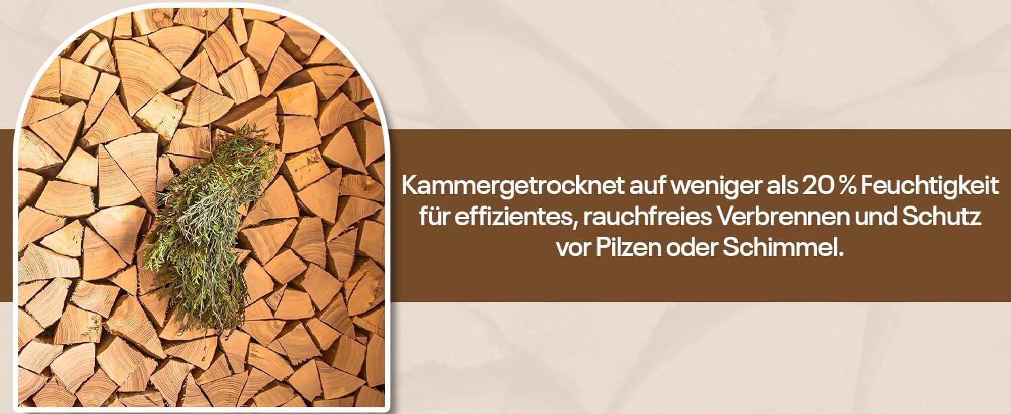 Eichenbrennholz, 100% Eiche, Brennholz 33 cm-30 kg