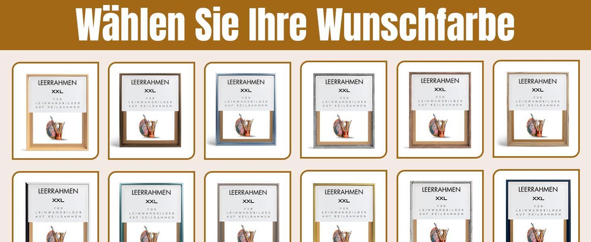 Monframe Schattenfugenrahmen XXL 80x100 cm - Sonoma Eiche - Leerrahmen mit Tiefeneffekt aus MDF Holz in zerlegter Form - für Leinwandbilder auf Keilrahmen