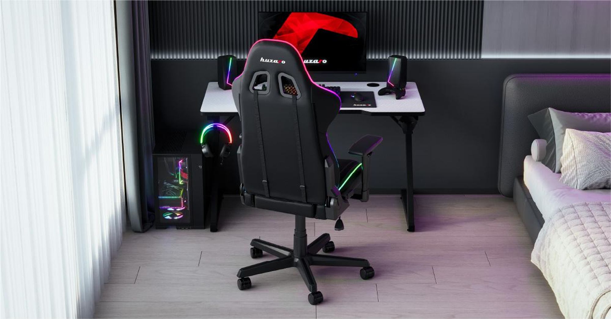 Spieltisch Huzaro Hero 2.5 Weiss