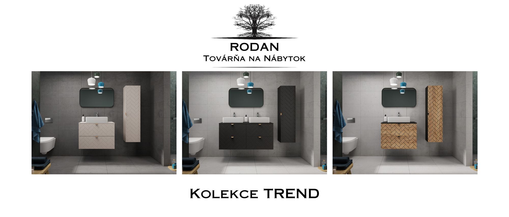 Rodan, koupelnový nábytek, koupelnové skříňky, koupelnové skříně, vysoké koupelnové skříňky