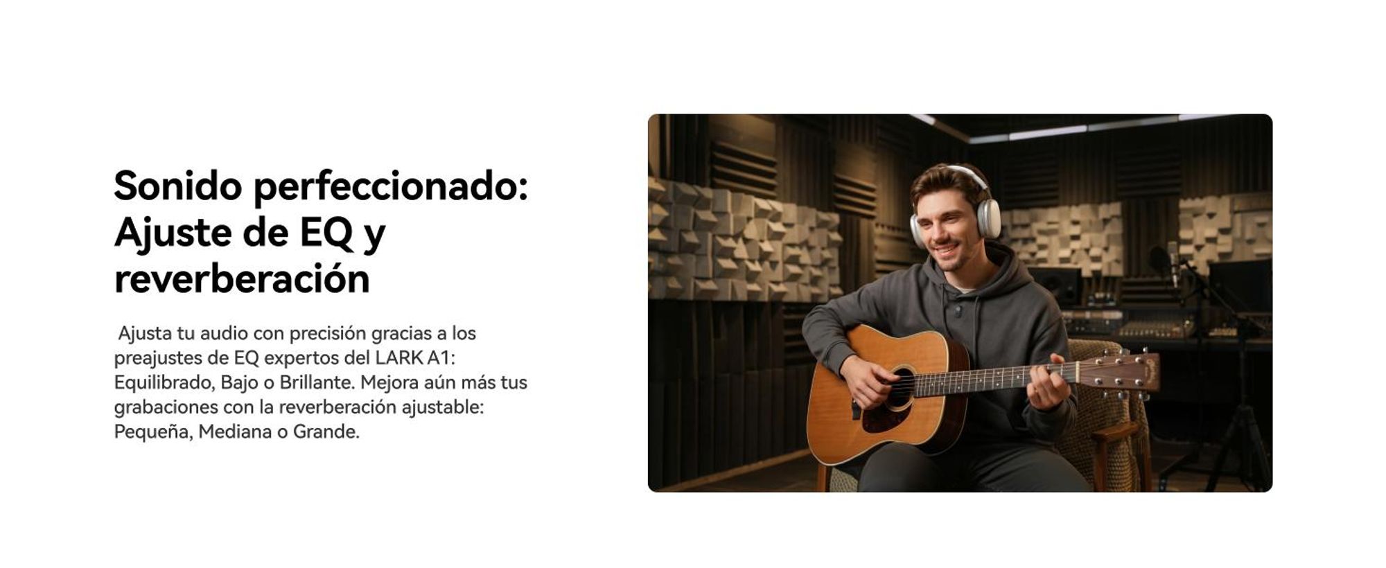 Hollyland Lark A1: Micrófono inalámbrico para iPhone y Android, con resolución de 48 kHz/24 bits, supresión inteligente de ruido y diseño mini magnético, ideal para YouTube
