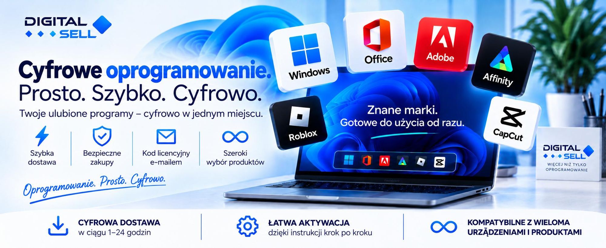 Adobe Creative Cloud (PC) 1 miesiąc - cyfrowy kod Adobe | Dostawa na e-mail