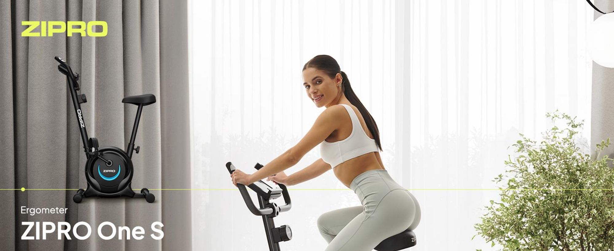 Zipro One S Heimtrainer Fahrrad für Zuhause Magnet Fahhrad bis 110 kg Magnete Exercise Bike Fitnessbike Fitness Fahrrad Hometrainer Cardio Fahrrad Computer Fitness Geräte Zuhause