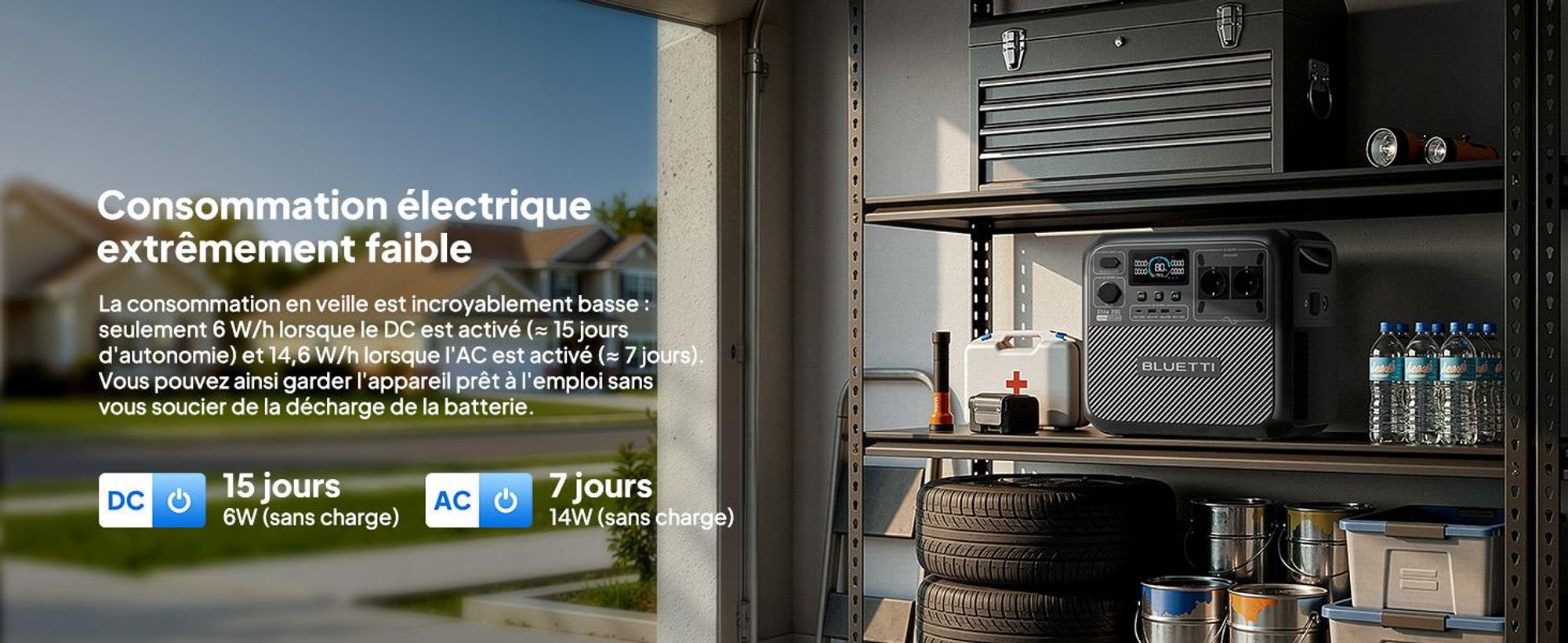 BLUETTI Elite 200 V2, draagbare powerstation, 2073,6 Wh LiFePO4 batterij, met 2 x 2600W AC-uitgangen, zonnegenerator voor kamperen, off-grid gebruik
