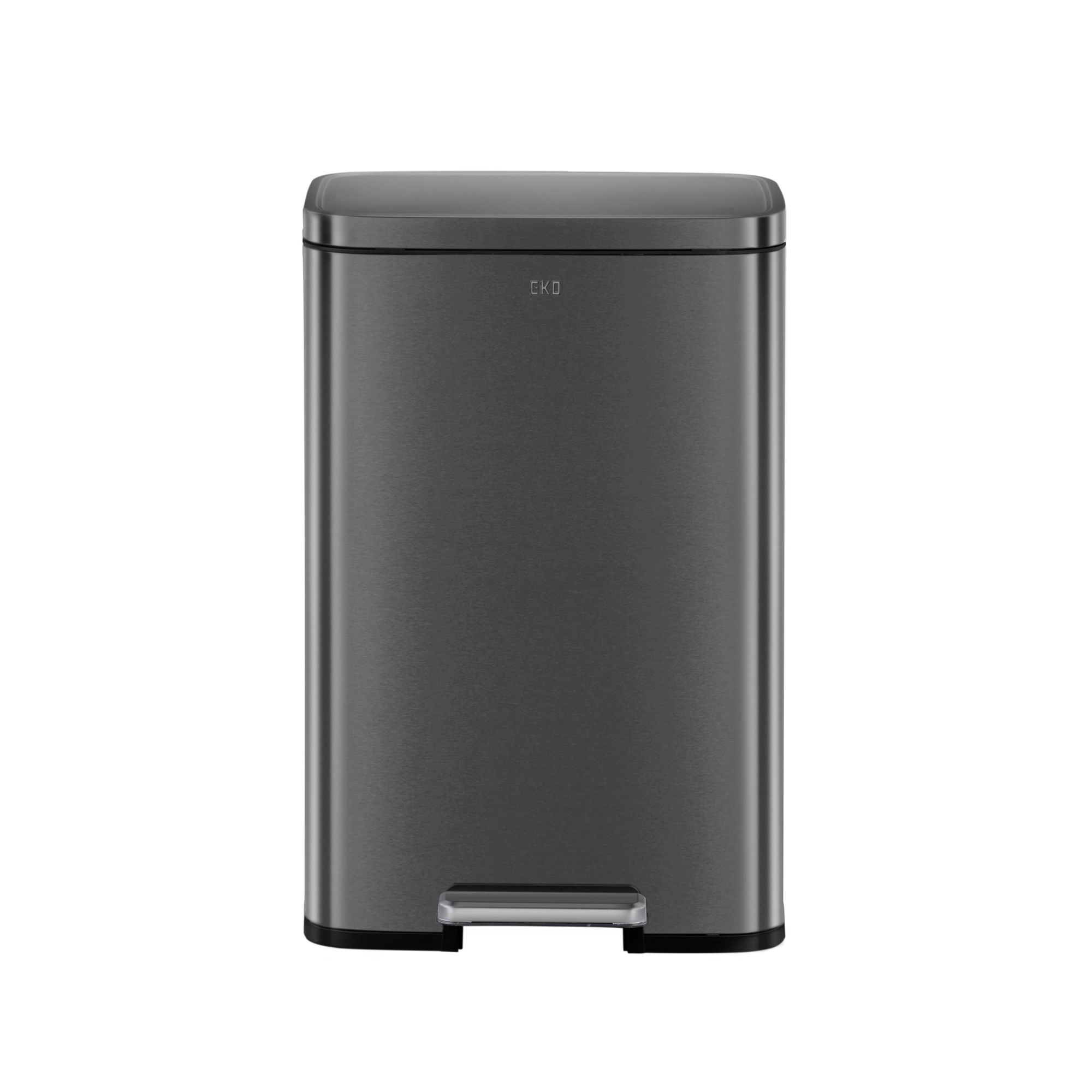 EKO - Madison Treteimer 50 Liter - Stainless Steel Plastic - Schwarz
