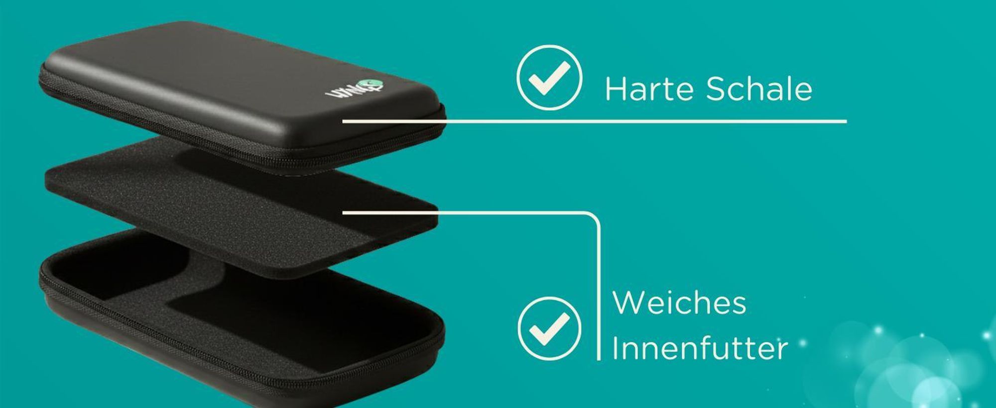Casio fx-991DE X Classwiz inkl. WYNGS Schutztasche Schwarz - Wissenschaftlicher Taschenrechner - Basic Set