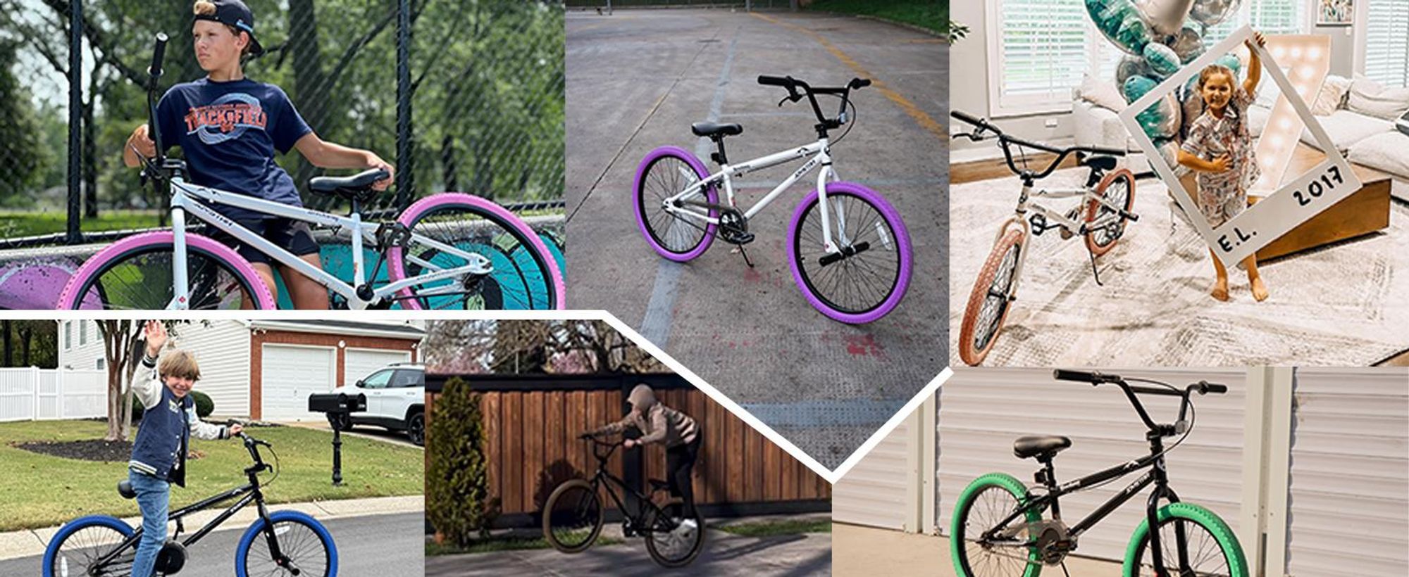 JOYSTAR Kinderfahrrad 24 Zoll BMX Fahrrad für Jungen Mädchen im Alter von 7-12 Jahren,Freestyle, 2 pegs, Singlespeed,Braun