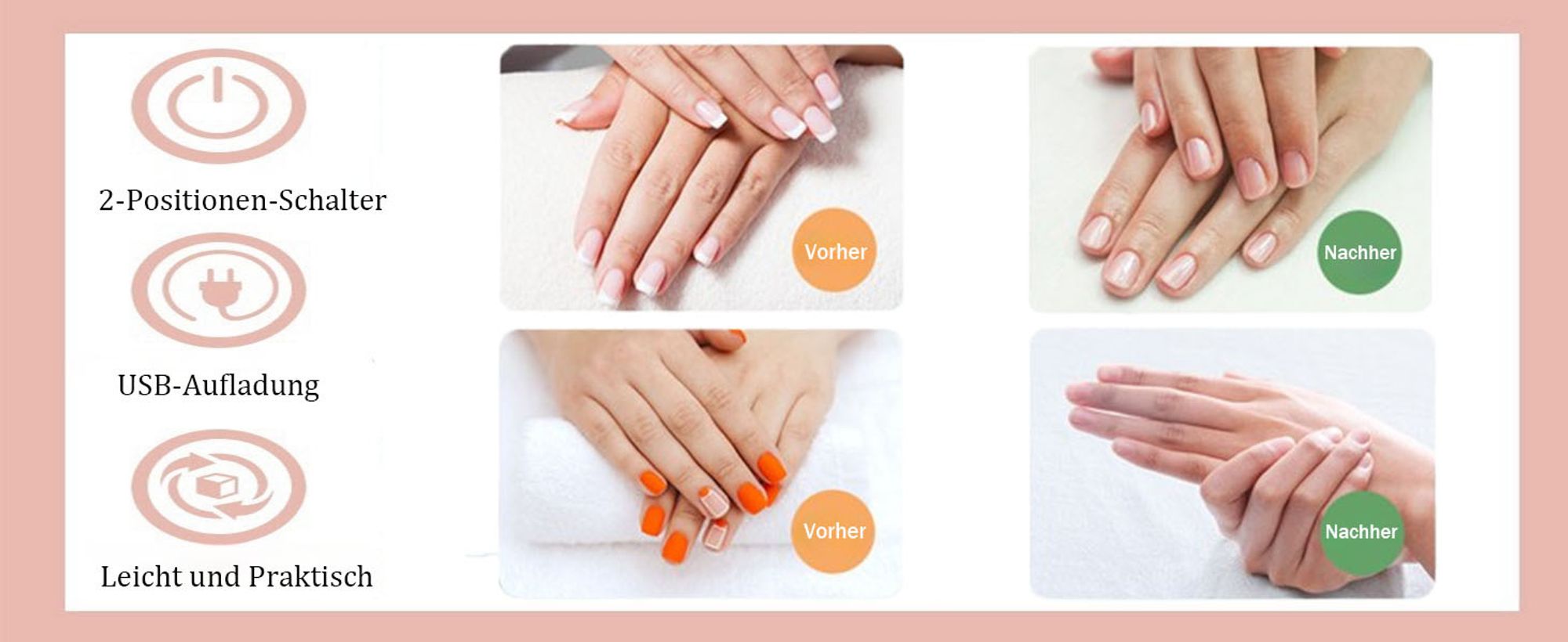 Elektrischer Nagelknipser, Nagelfeile, Nageltrimmer, Nagelschneider, Nagelschere, Elektrische Nagelfeile, Elektrischer Nagelknipser, Maniküre-Werkzeug