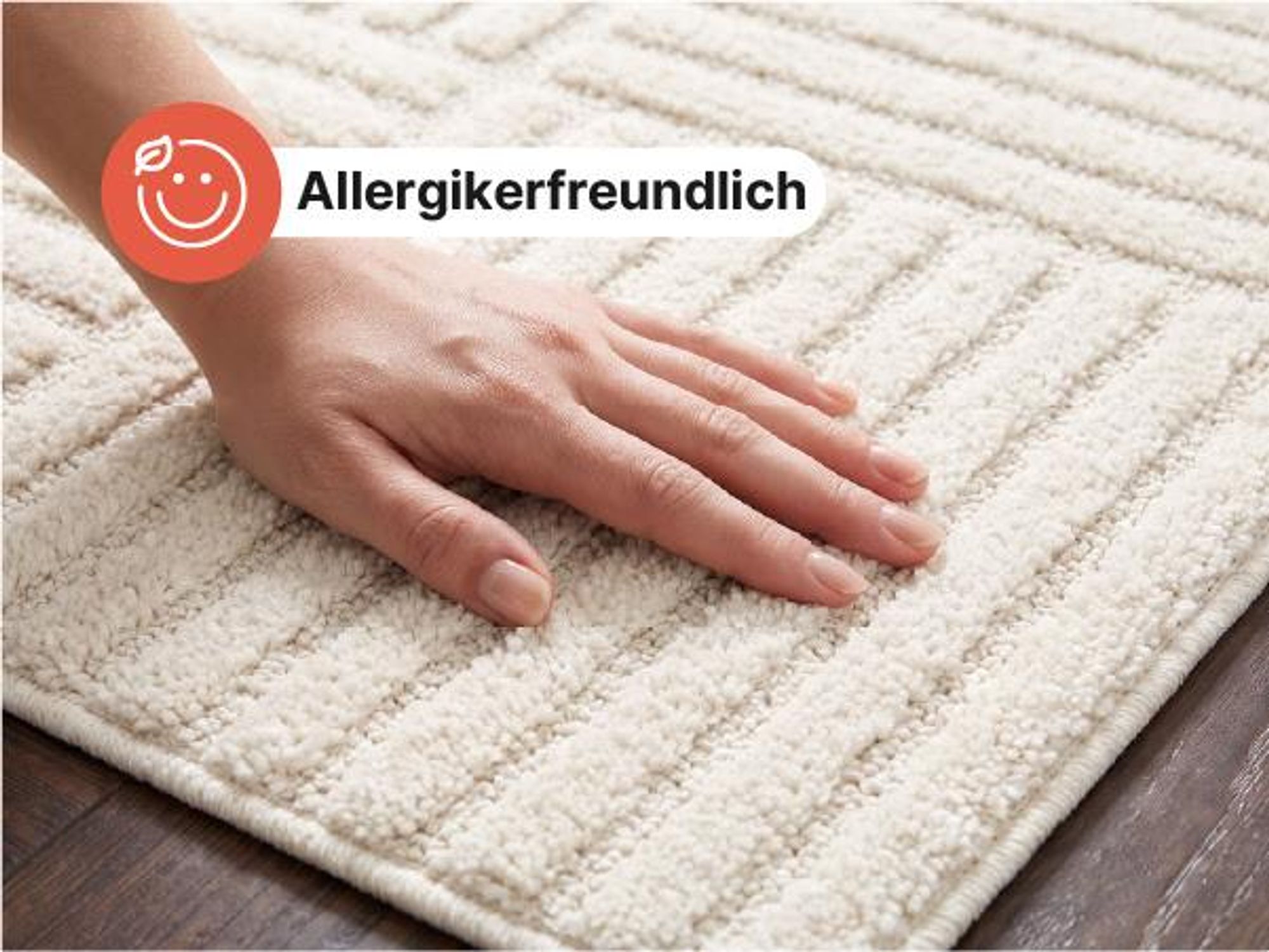 Tapiso Kurzflorteppich RELIEVO 3D abstrakt taupe Wohnzimmer 160 x 220 cm