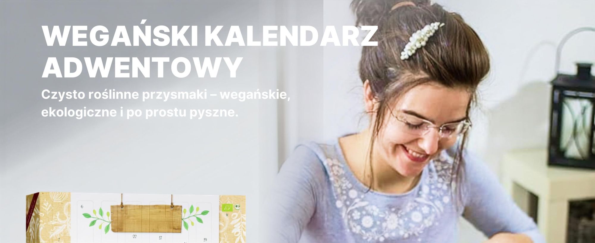 BOXILAND® wegański kalendarz adwentowy 2026, 24 przekąski, słodycze