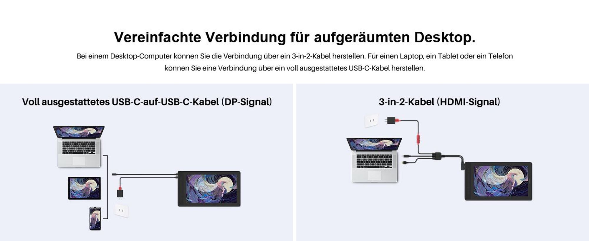 Huion Kamvas Pro 16 2.5K Grafiktablett