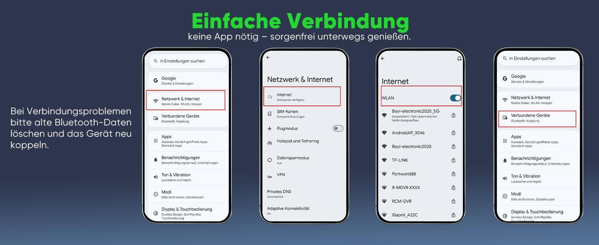 Salcar Wireless CarPlay Adapter für Android – Dualband 5.8 GHz, ohne Verzögerung