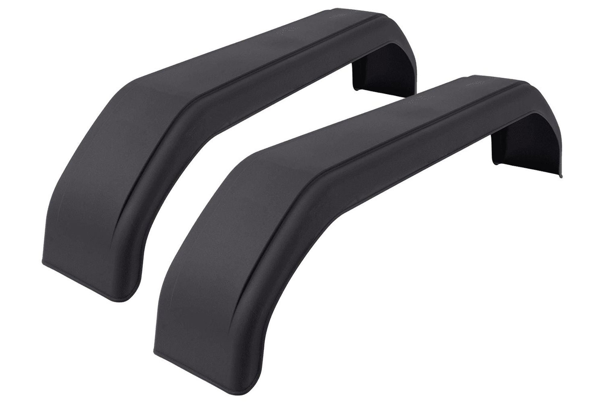DE HAAN THMK 22155 Tandem-Kotflügel-Set 14-15 Zoll aus Kunststoff 2 Stück für Pkw-Anhänger 1550x220 mm als Radkasten