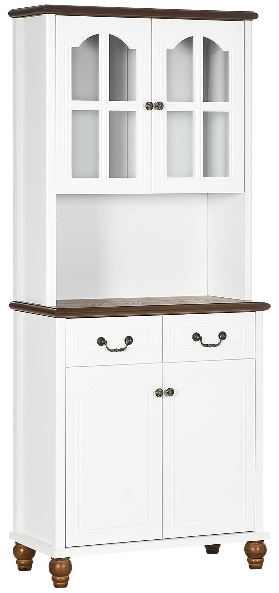 Sideboard mit Dunkelbraun stehend
