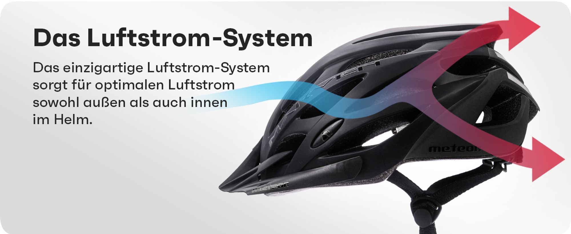 meteor Marven I Fahrradhelm Herren Damen Kinder-Helm MTB rollerhelm L 58-61 cm marineblau
