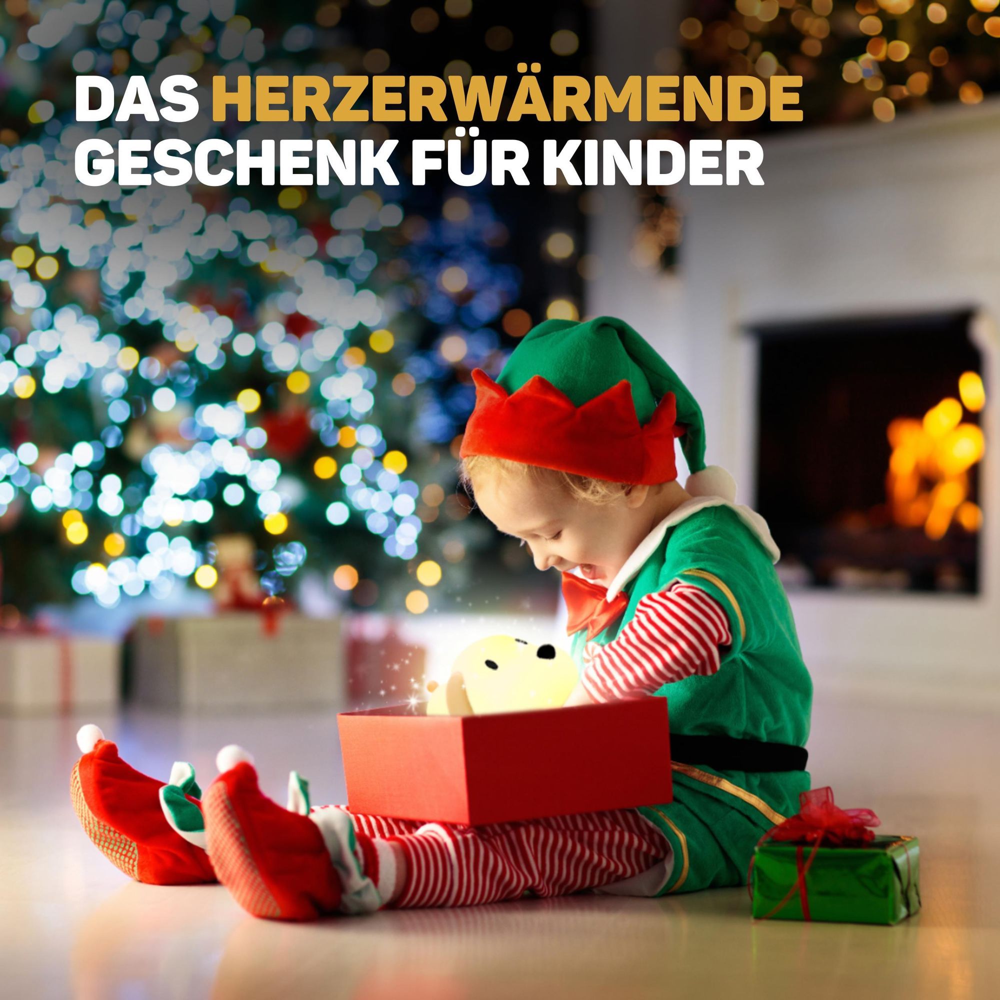 Nachtlicht für Kinder mit Touch-Bedienung und 8 Farben, Silikon-LED-Nachtlicht für das Kinderzimmer, USB-aufladbar, Dimmbar, Timer-Funktion, Welpe