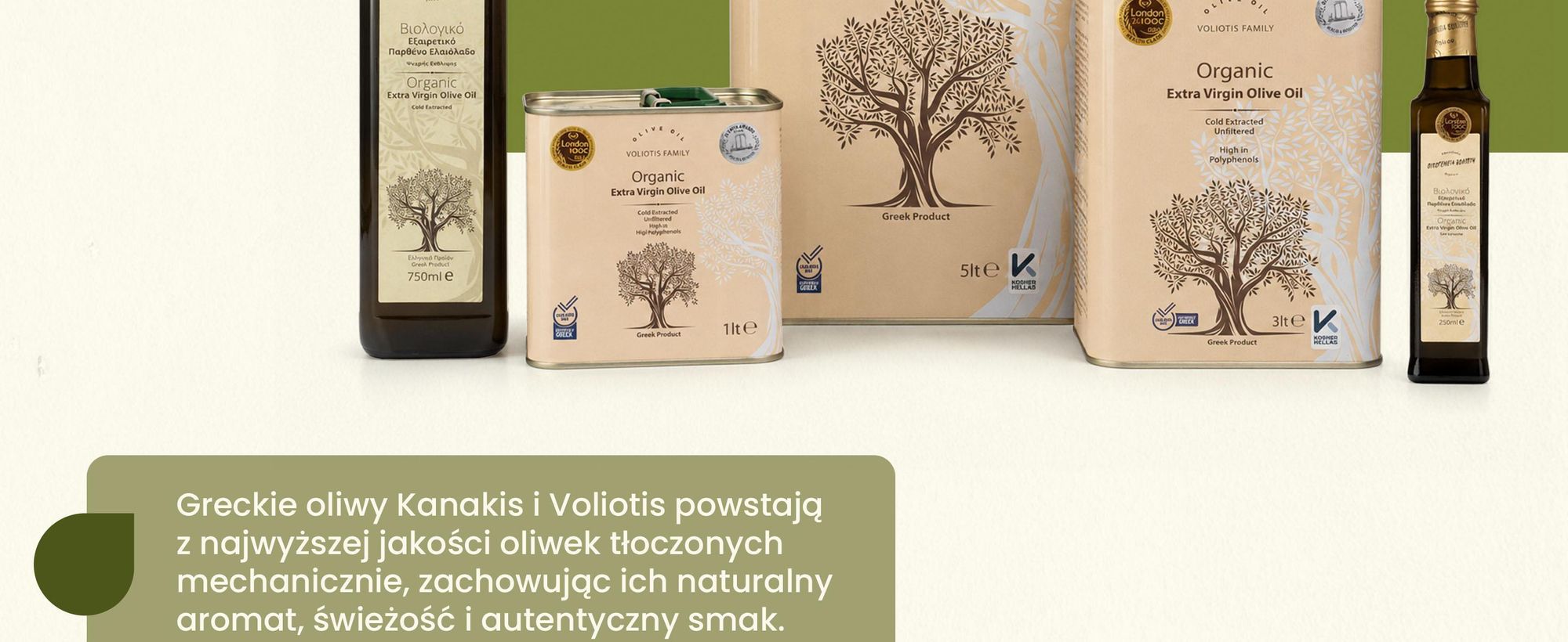 Oliwa z oliwek, voliotis, extra virgin, evo, greekbox