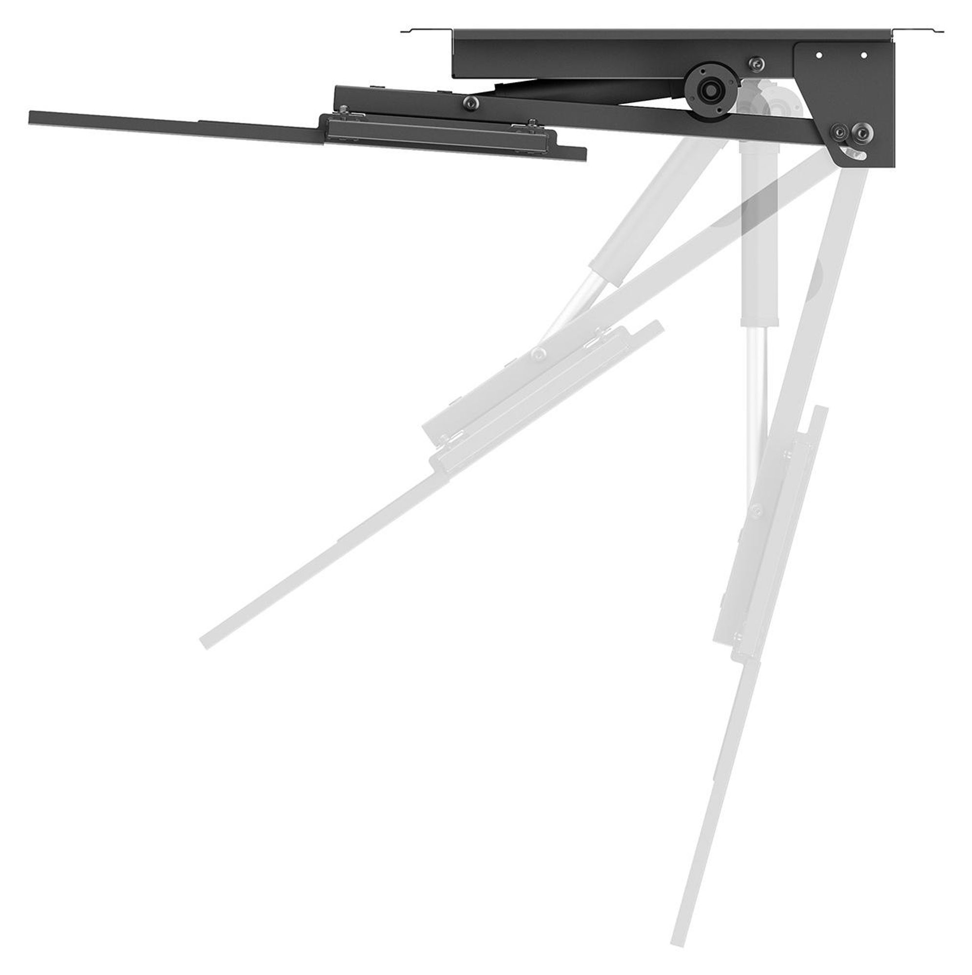 Maclean elektrische TV-Halterung Deckenmontage Tuya-kompatibel max. VESA 800x400 für Fernseher von 43 bis 86" max. 55 kg MC-176 T