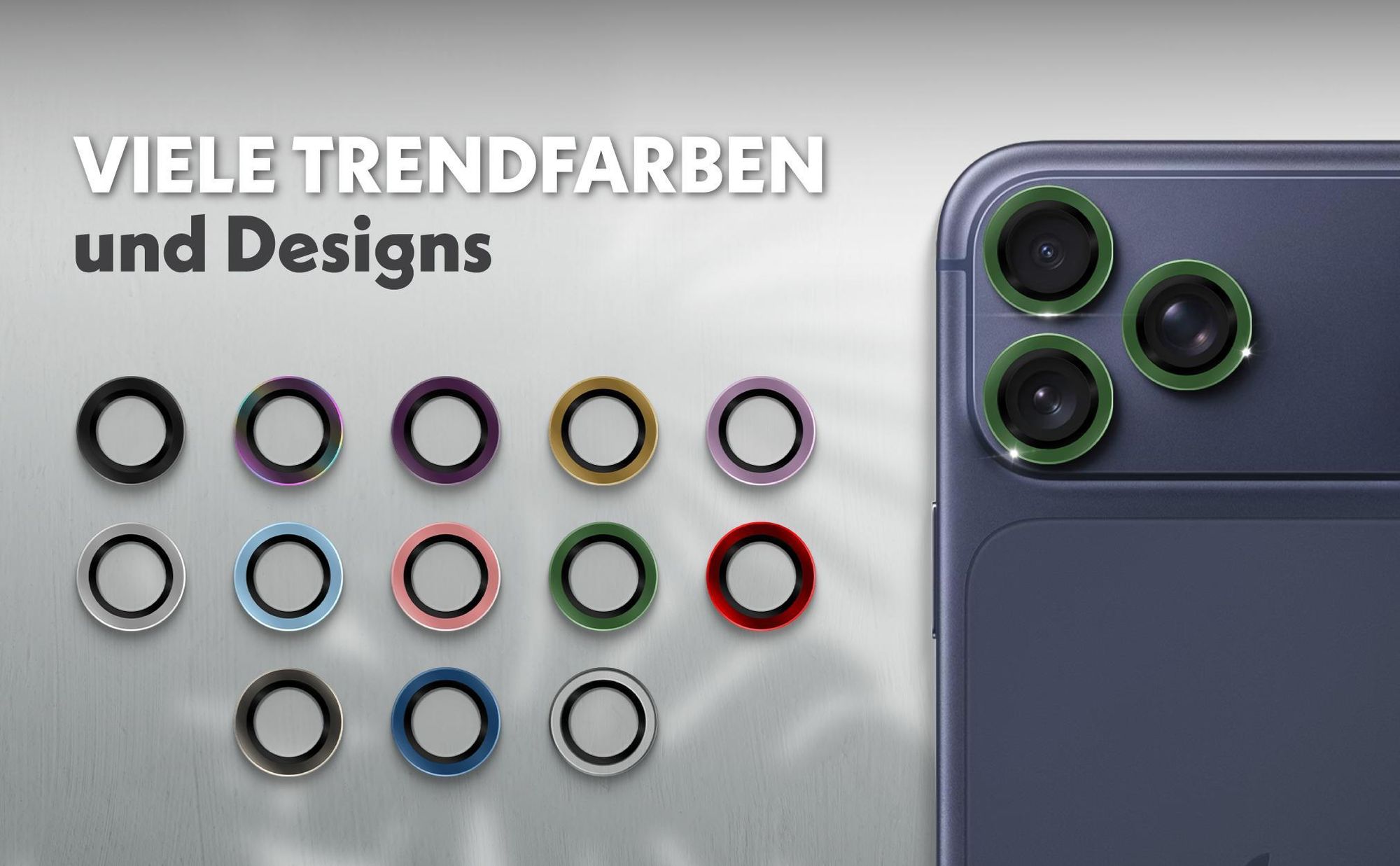 Kameraschutz aus 9H Glas für Apple iPhone 17 Pro in passgenauem Design