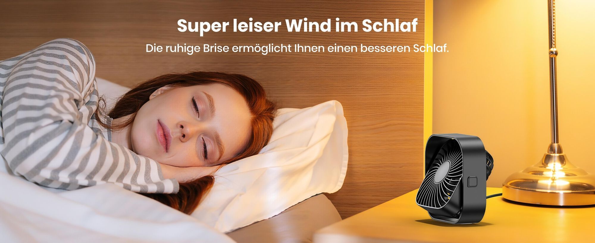 2er Mini USB Ventilator,Tragbarer Tischventilator mit 360° Drehbarer Kopf,3 Geschwindigkeitsstufen,Leiser 40db,Antirutschmatte