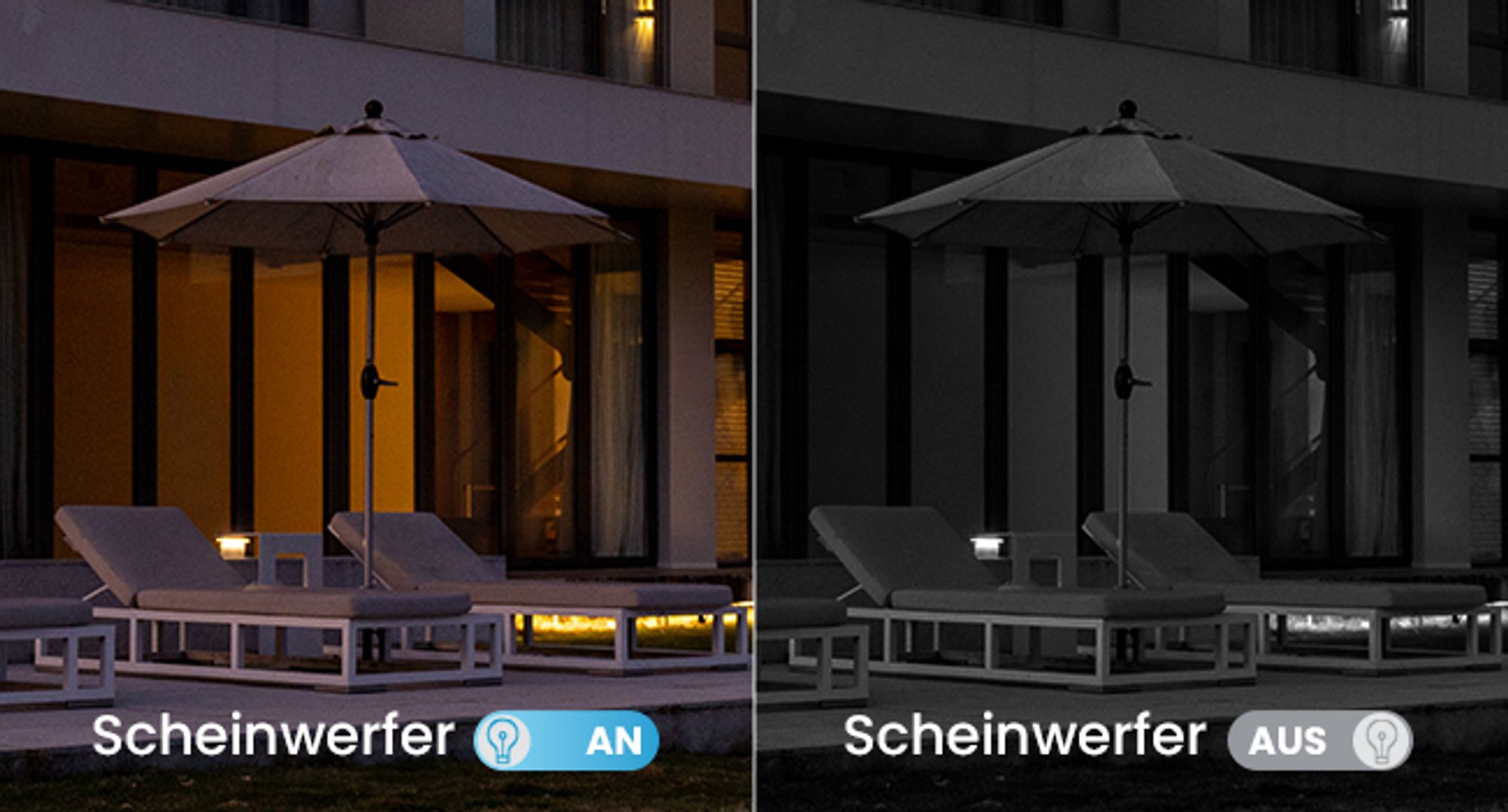 ieGeek 2K Überwachungskamera Aussen Akku, 2.4Ghz überwachungskamera Aussen Solar mit Built-In Solarpanel,Farbnachtsicht, PIR-Bewegungserkennung, Alexa