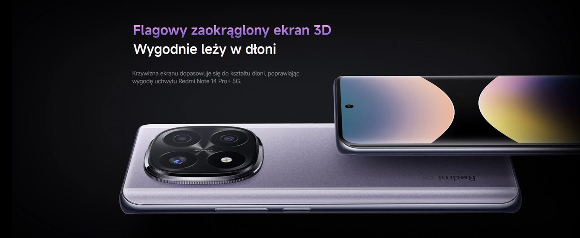 Xiaomi Redmi Note 14 Pro+ 5G Smartfon 12/512GB Fioletowy