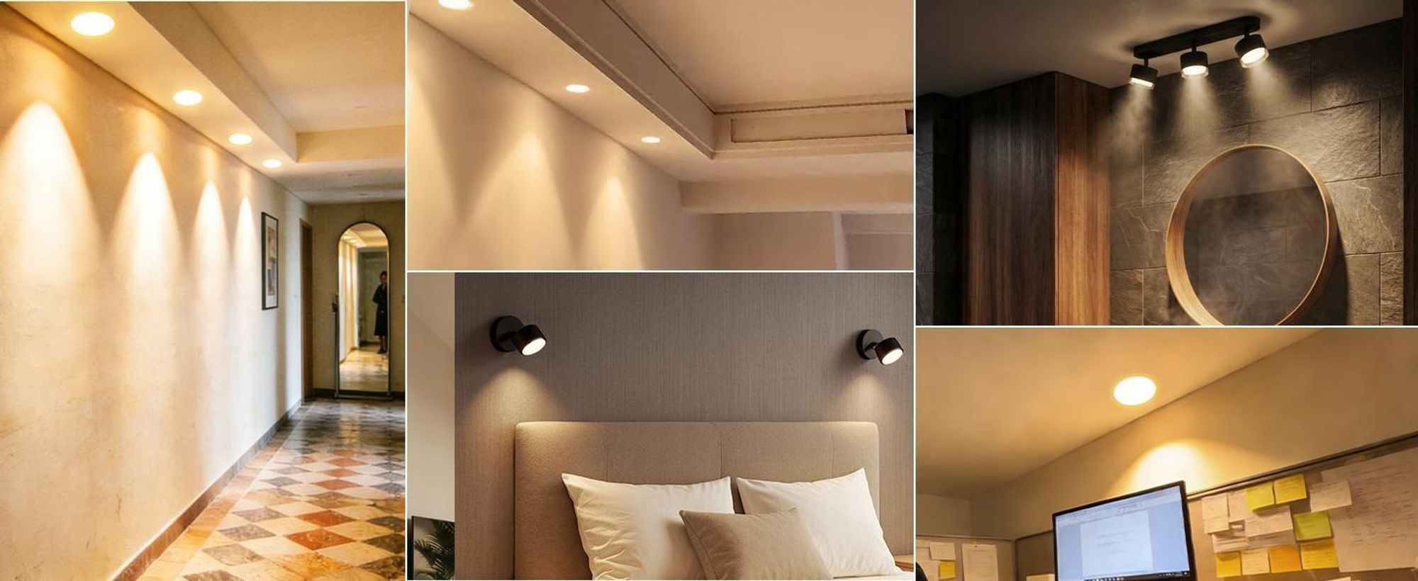 ZMH 6 sztuk żarówek LED GX53 74x25 mm Ultra płaskie Ciepłe białe światło 3000 K Bez migotania 5 W Żarówka zastępuje halogenową lampę podsufitową 50 W 230 V Nieściemnialna