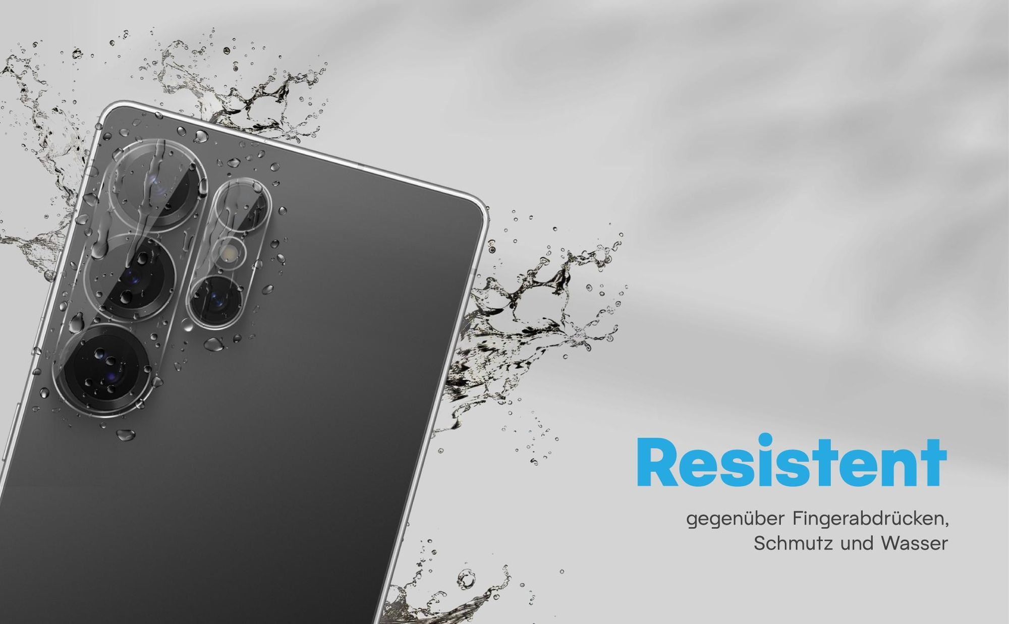 Zweierpack Kameragläser für Samsung Galaxy S26 Ultra - Resistent gegen Fingerabdrücke