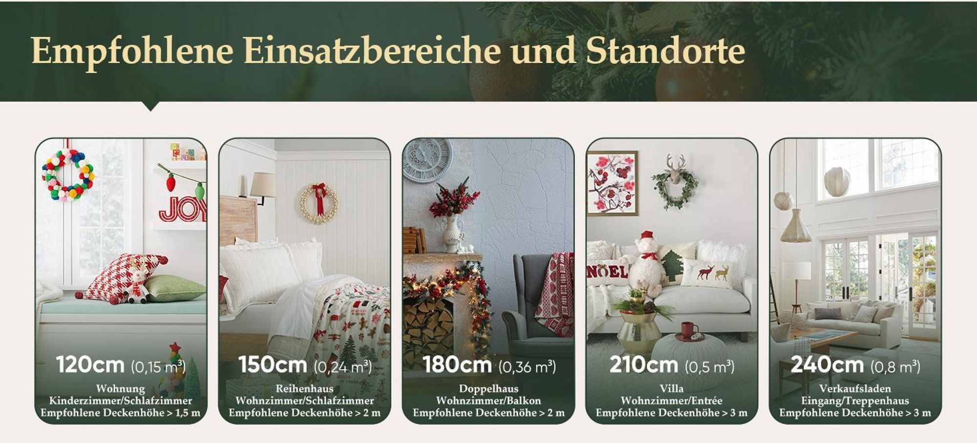 Salcar 210 cm Künstlicher Weihnachtsbaum Künstlich Tannenbaum Christbaum mit 1080 Spitzen aus 100% PE