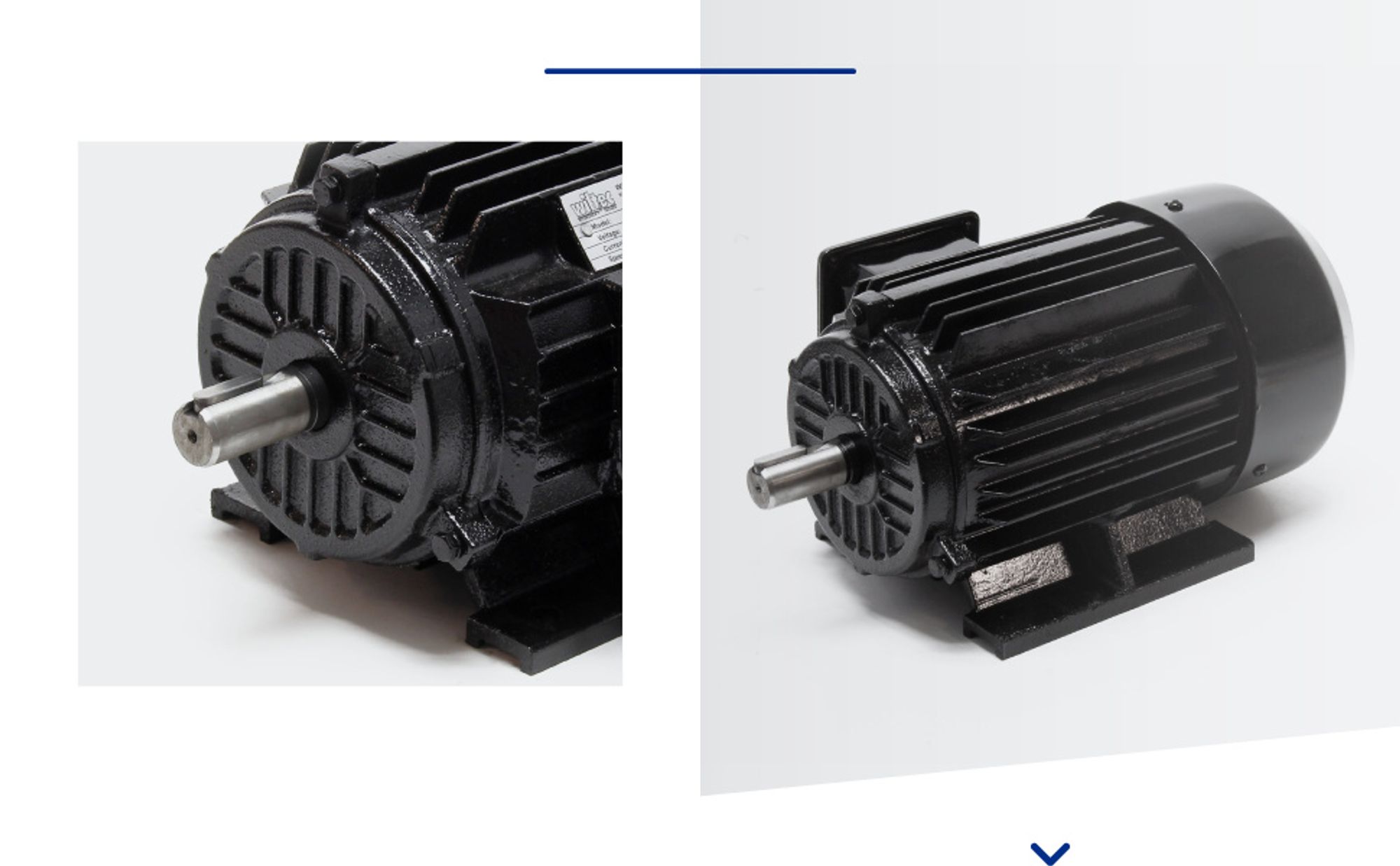 Wiltec Elektromotor 400 V 2,2 kW (3 PS) 3-phasig 2-polig E-Motor in Bauform B3 2830 U/min mit Aluminiumwicklung, Drehstrommotor