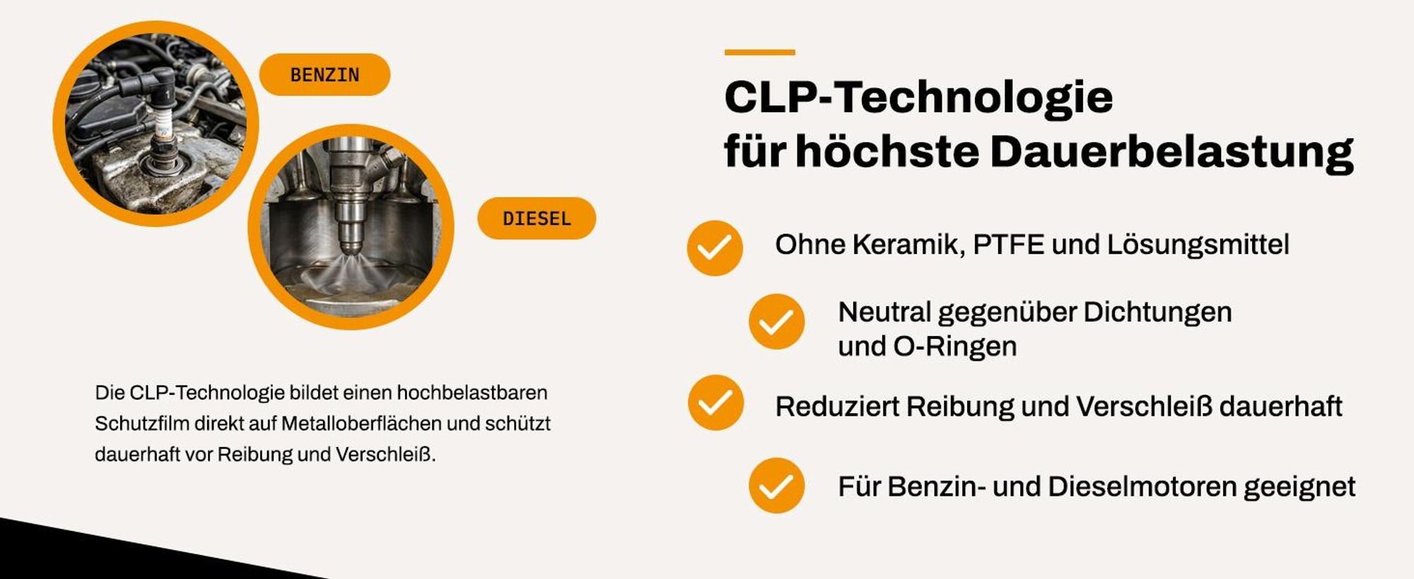 Metal Guard ENGINE Motoröl-Additiv 300 ml Öladditiv für Benzin Diesel, Reibungsreduzierung, Verschleißschutz, Start-Stop, DPF GPF Turbo