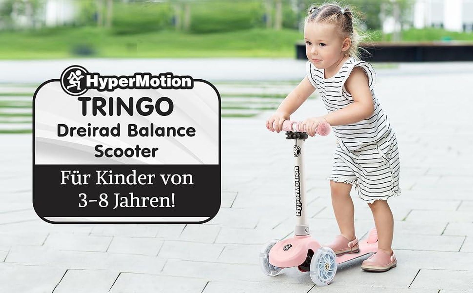 HyperMotion TRINGO, Kinder, Klassischer Roller, Unisex, 50 kg, 3 Rad/Räder, 3 Jahr(e)