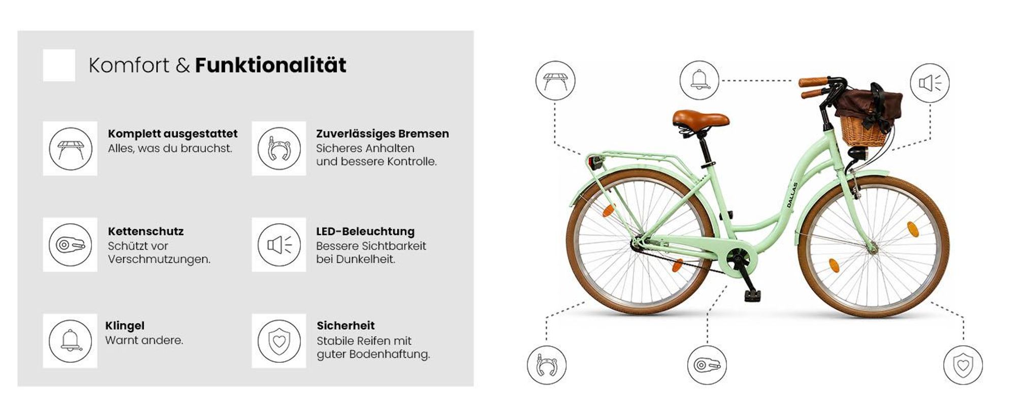 Damenfahrrad